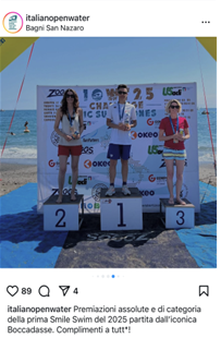 Swimming competition award 1